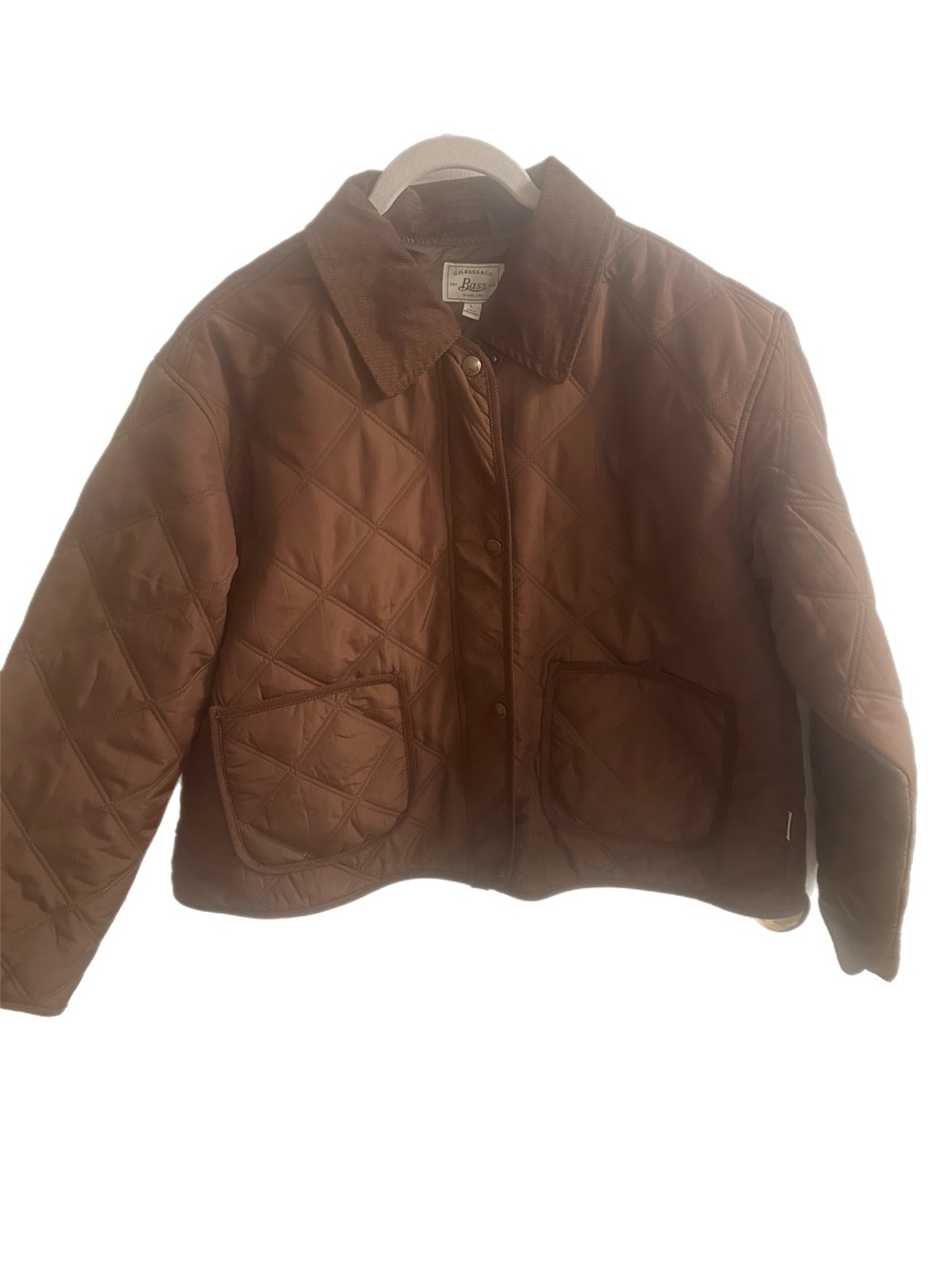 G.H. Bass & Co. Women's Wide-Wale Corduroy Button-Up Jacket